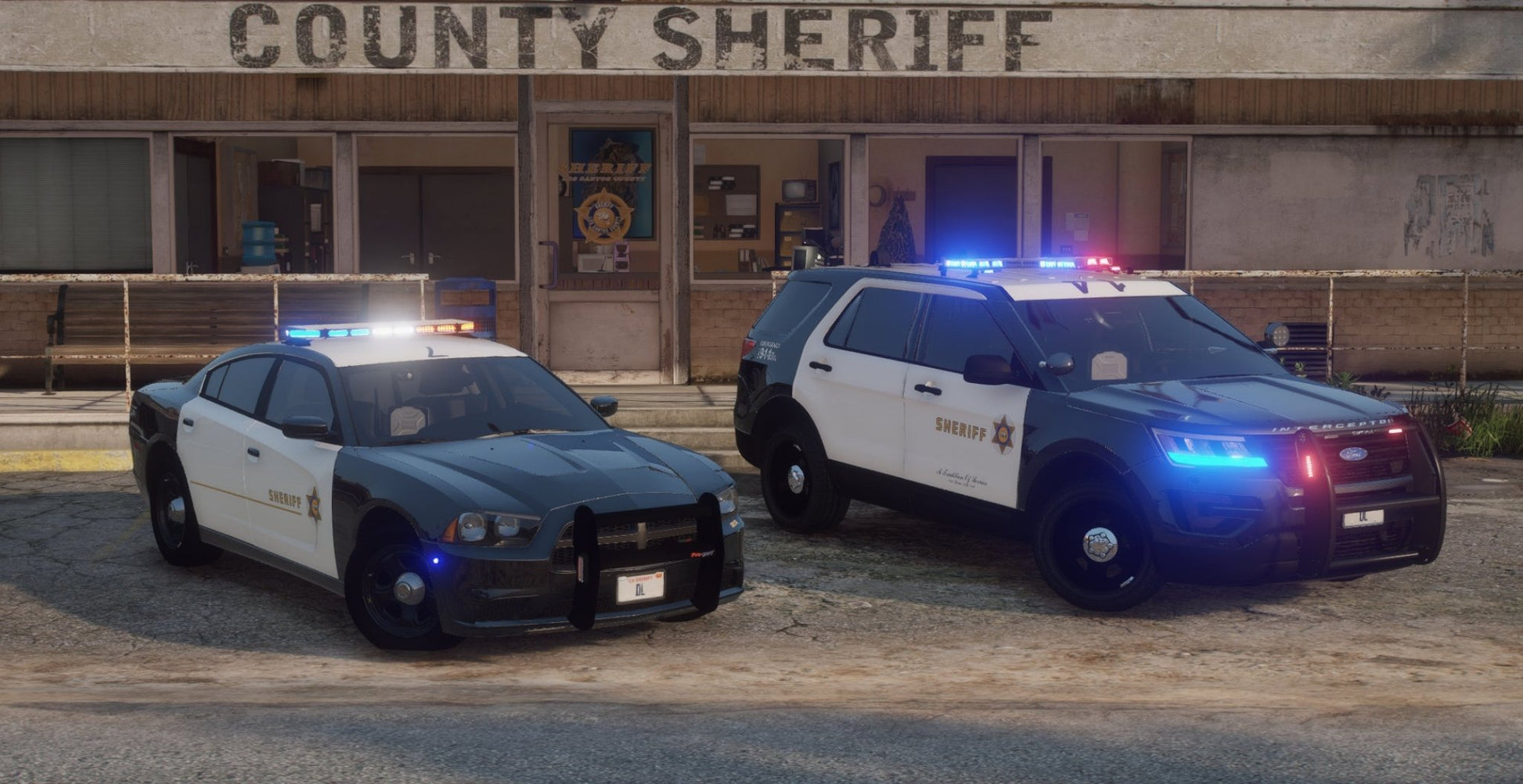 FiveM ELS Sheriff Police Car Pack | 15 Vehicles - DigitalLatvia