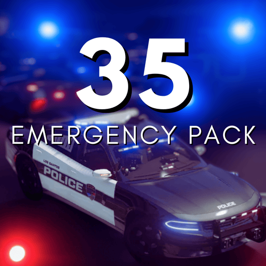 FiveM Emergency Service Pack | 35 Vehicles - DigitalLatvia