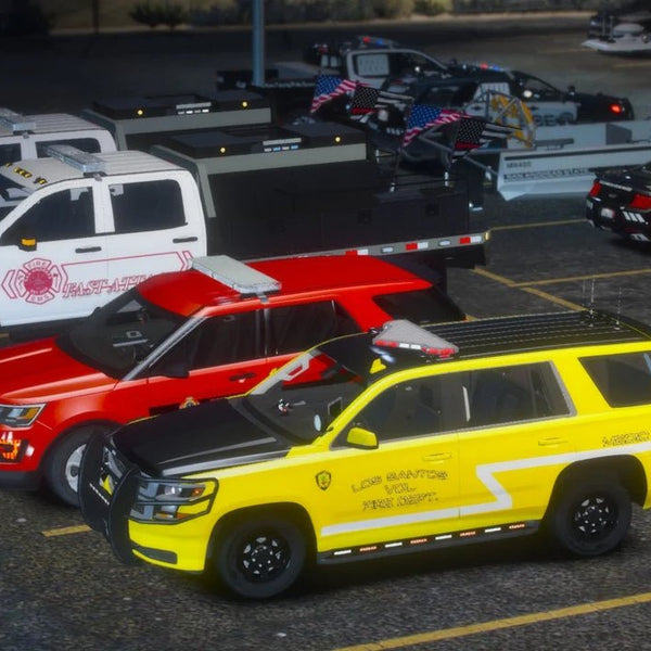 Emergency Service Pack | 50 Vehicles