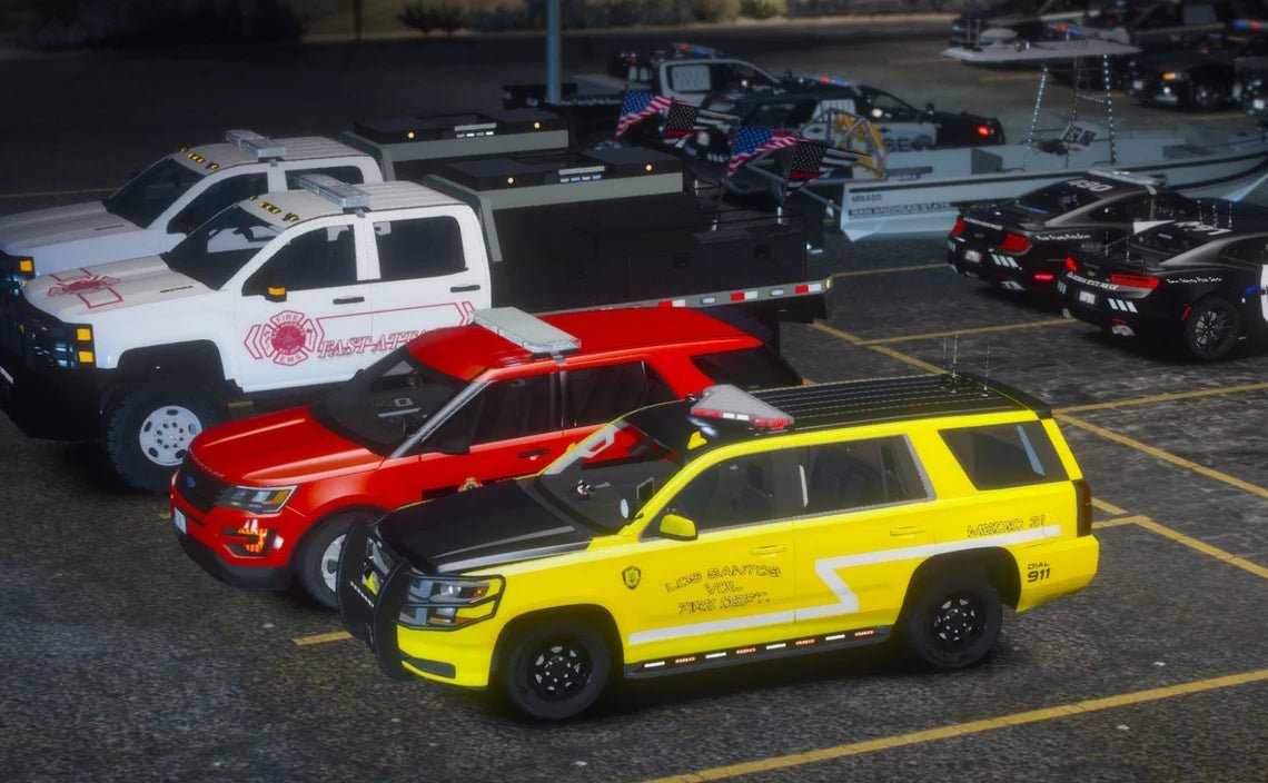 FiveM Emergency Service Pack | 50 Vehicles - DigitalLatvia