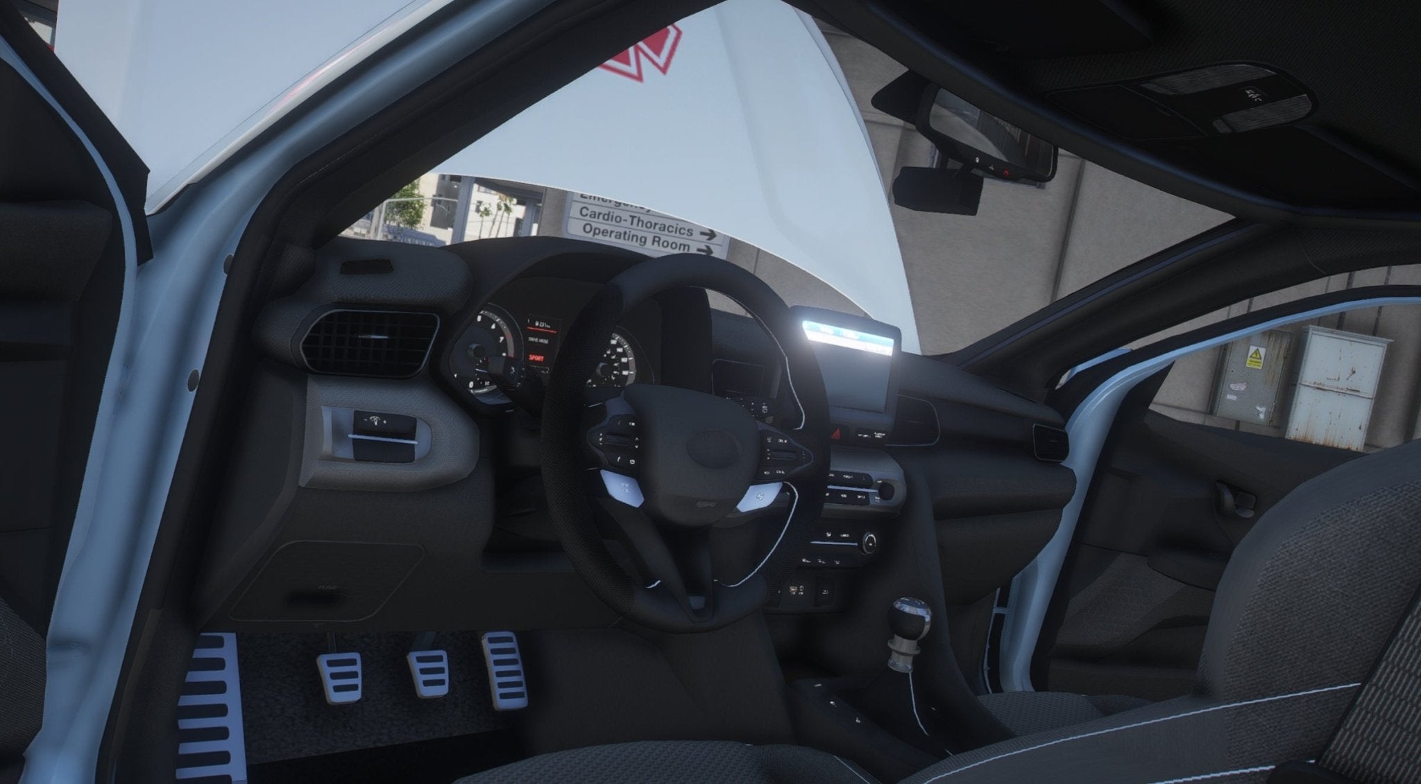 FiveM EMS Hyundai Veloster N 2018 | Debadged | Template - DigitalLatvia