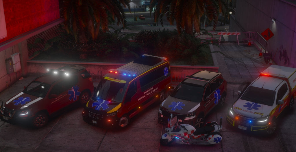 FiveM EMS Pack V2 | 5 Vehicles - DigitalLatvia