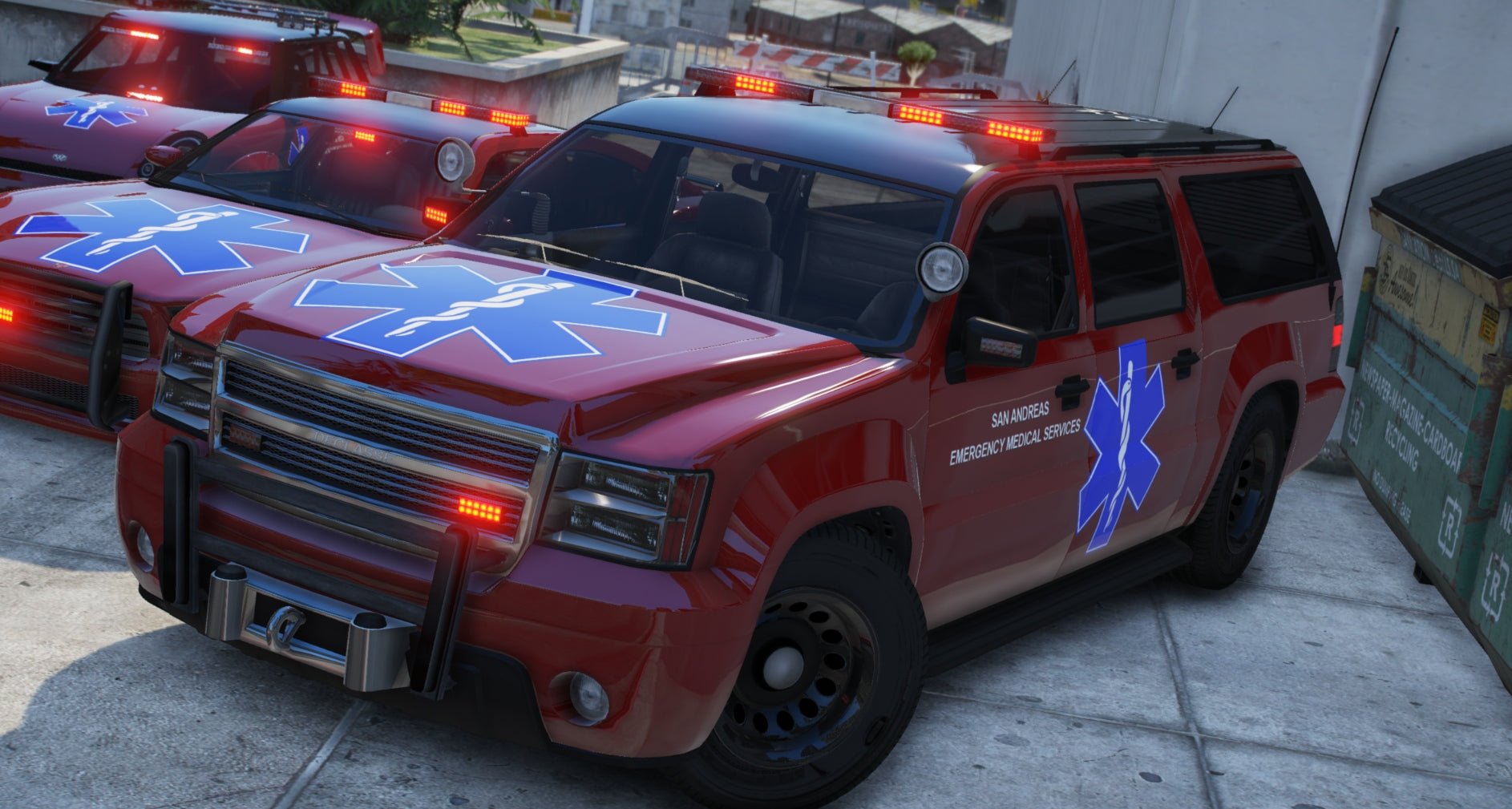 FiveM EMS Vanilla Pack | 8 Vehicles | Templates - DigitalLatvia