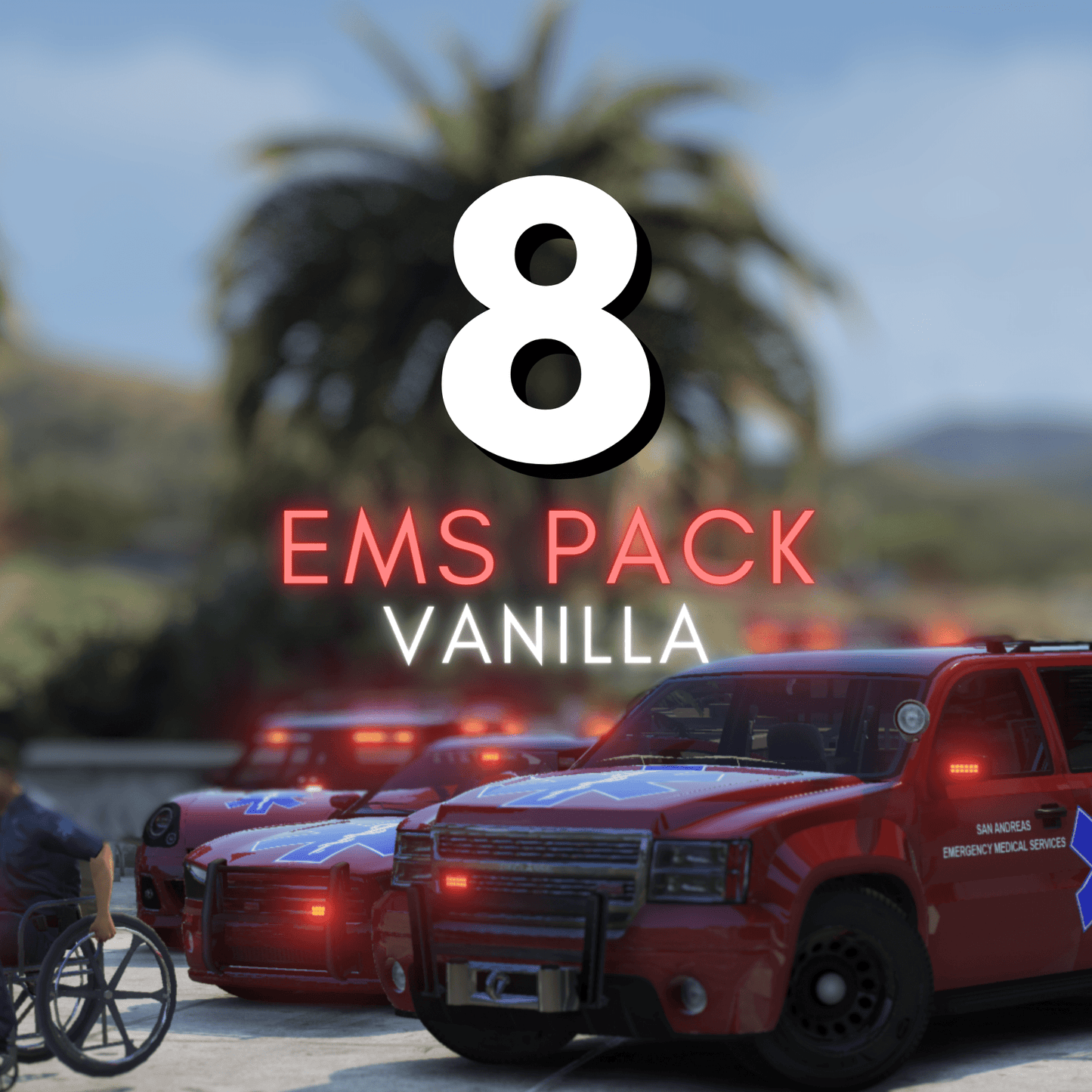 FiveM EMS Vanilla Pack | 8 Vehicles | Templates - DigitalLatvia