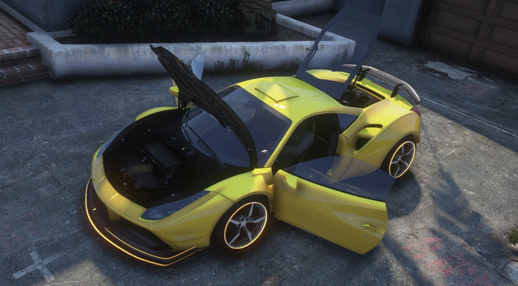 FiveM Ferrari 488 Animated | Debadged - DigitalLatvia