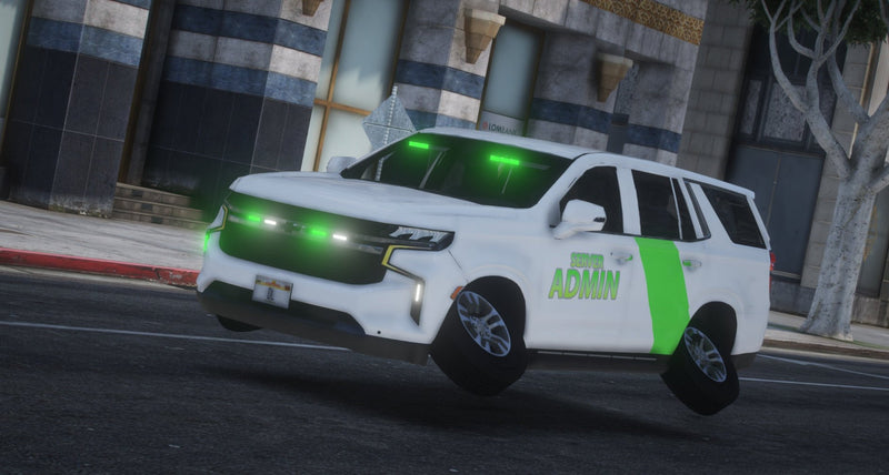 Admin Car | Flying | Rockets | Template