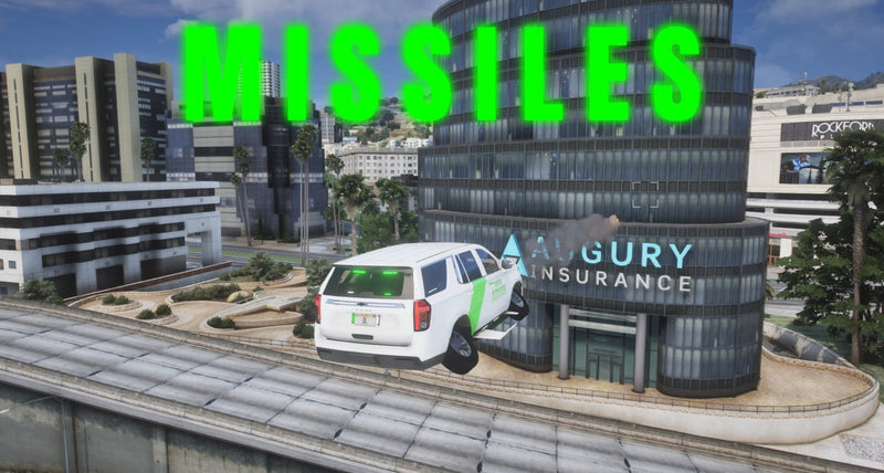 Admin Car | Flying | Rockets | Template