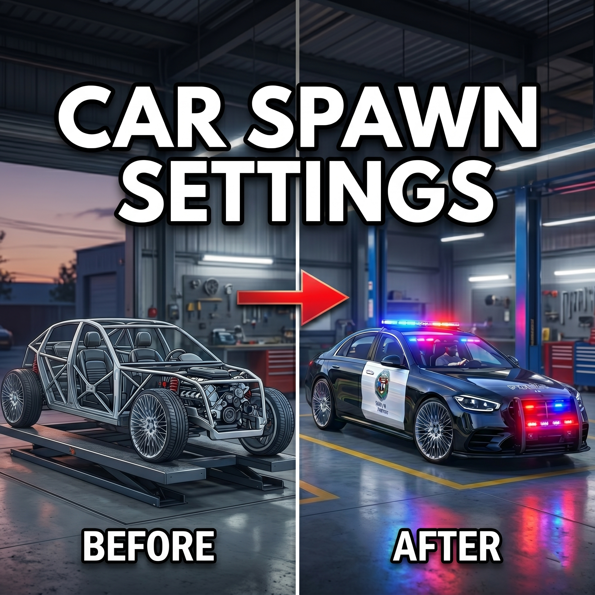 Car Spawn Settings [Standalone]
