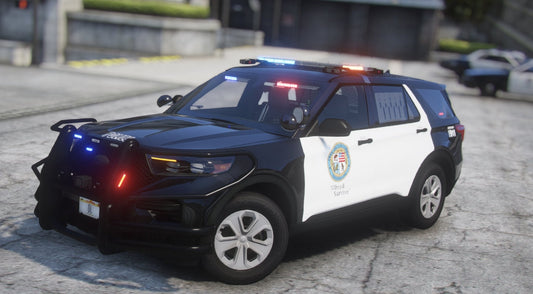 FiveM Ford Explorer 2020 LSPD | Debadged | Template - DigitalLatvia