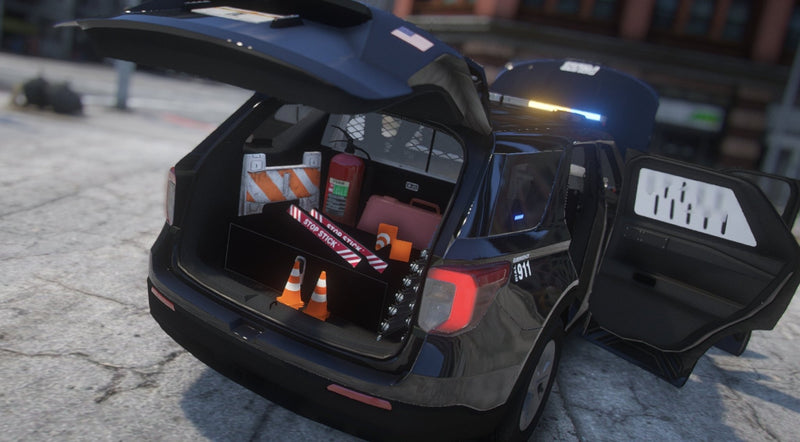 Ford Explorer 2020 LSPD | Debadged | Template