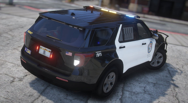 Ford Explorer 2020 LSPD | Debadged | Template