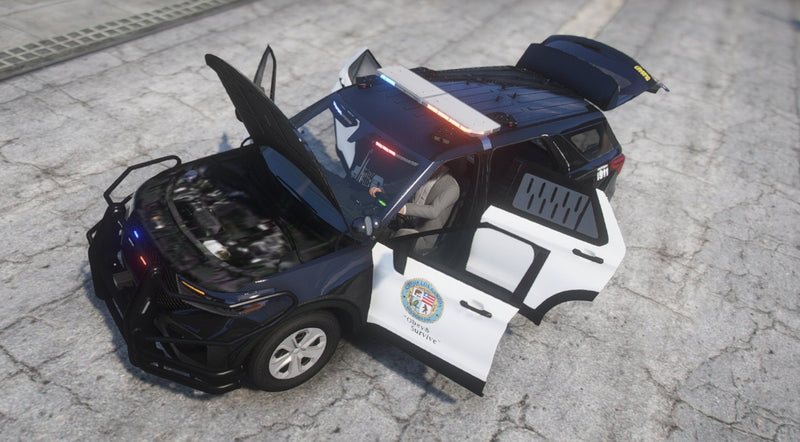 Ford Explorer 2020 LSPD | Debadged | Template