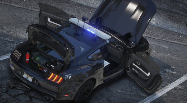 Ford Mustang LSPD | Debadged | Template