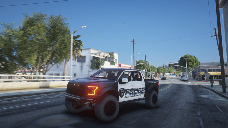 Ford Raptor Lifted Police | Template