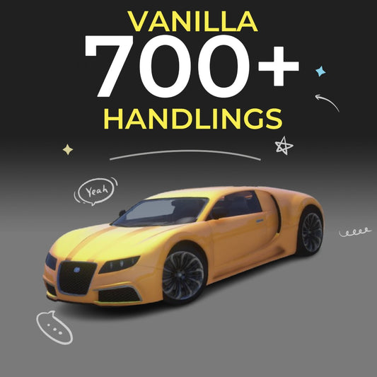 Vanilla handling.meta | 700+ Vehicles