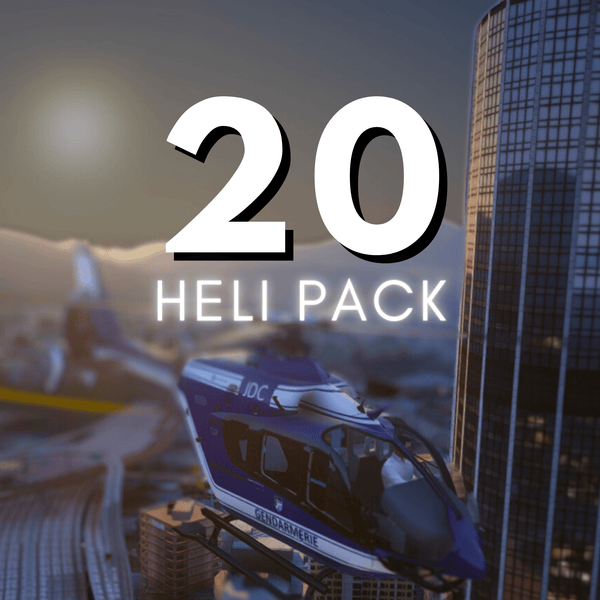Heli Pack: 20 Helicopters