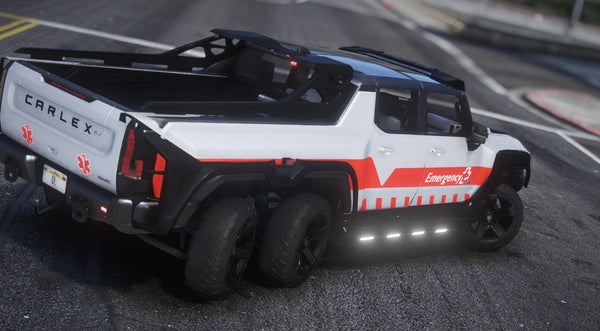 Hummer GMC EV 6x6 2022 EMS | Template