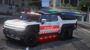 Hummer GMC EV 6x6 2022 EMS | Template