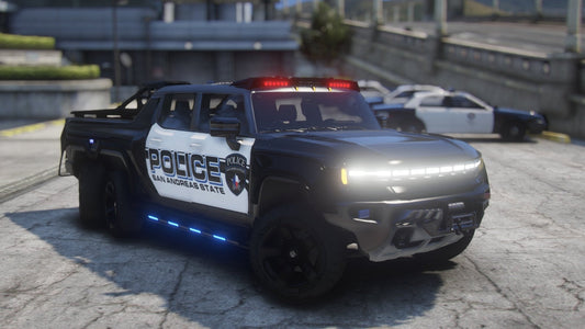 FiveM Hummer GMC EV 6x6 2022 Police | Template - DigitalLatvia