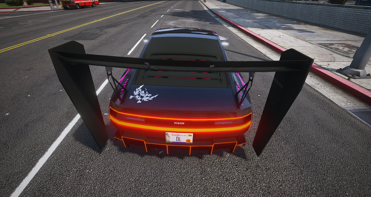 Custom Spoiler and Livery