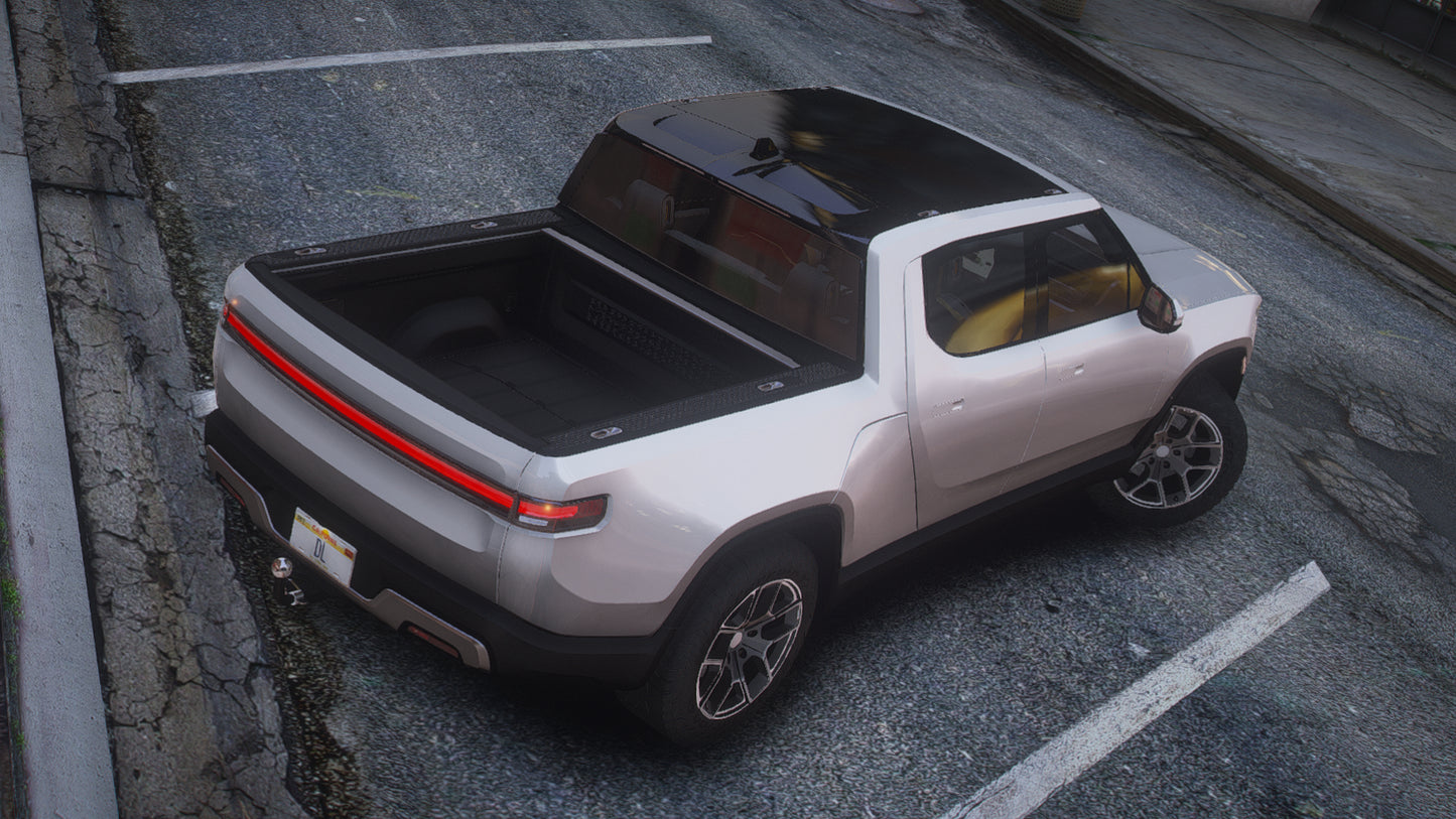 Rivian R1T 2022 | Debadged | Template