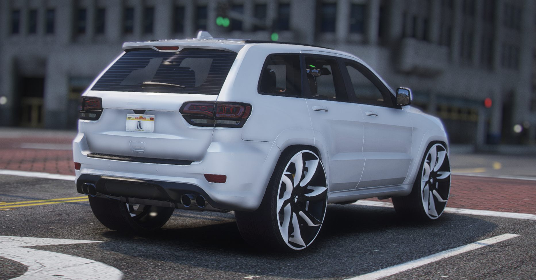 Jeep Grand Cherokee Trackhawk Donk | Ohne Abzeichen