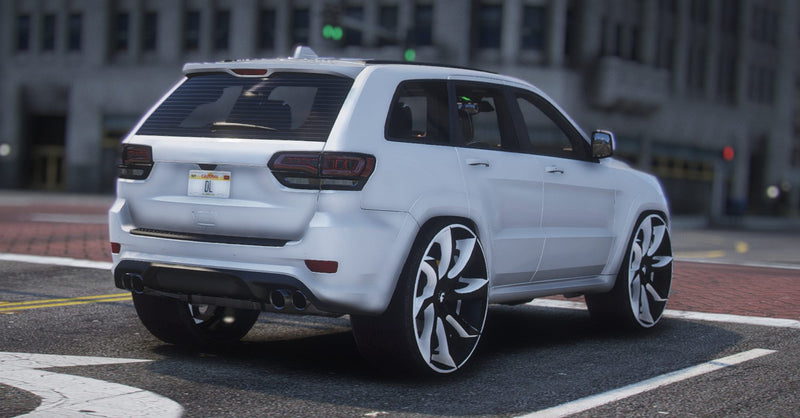 Jeep Grand Cherokee Trackhawk Donk | Ohne Abzeichen