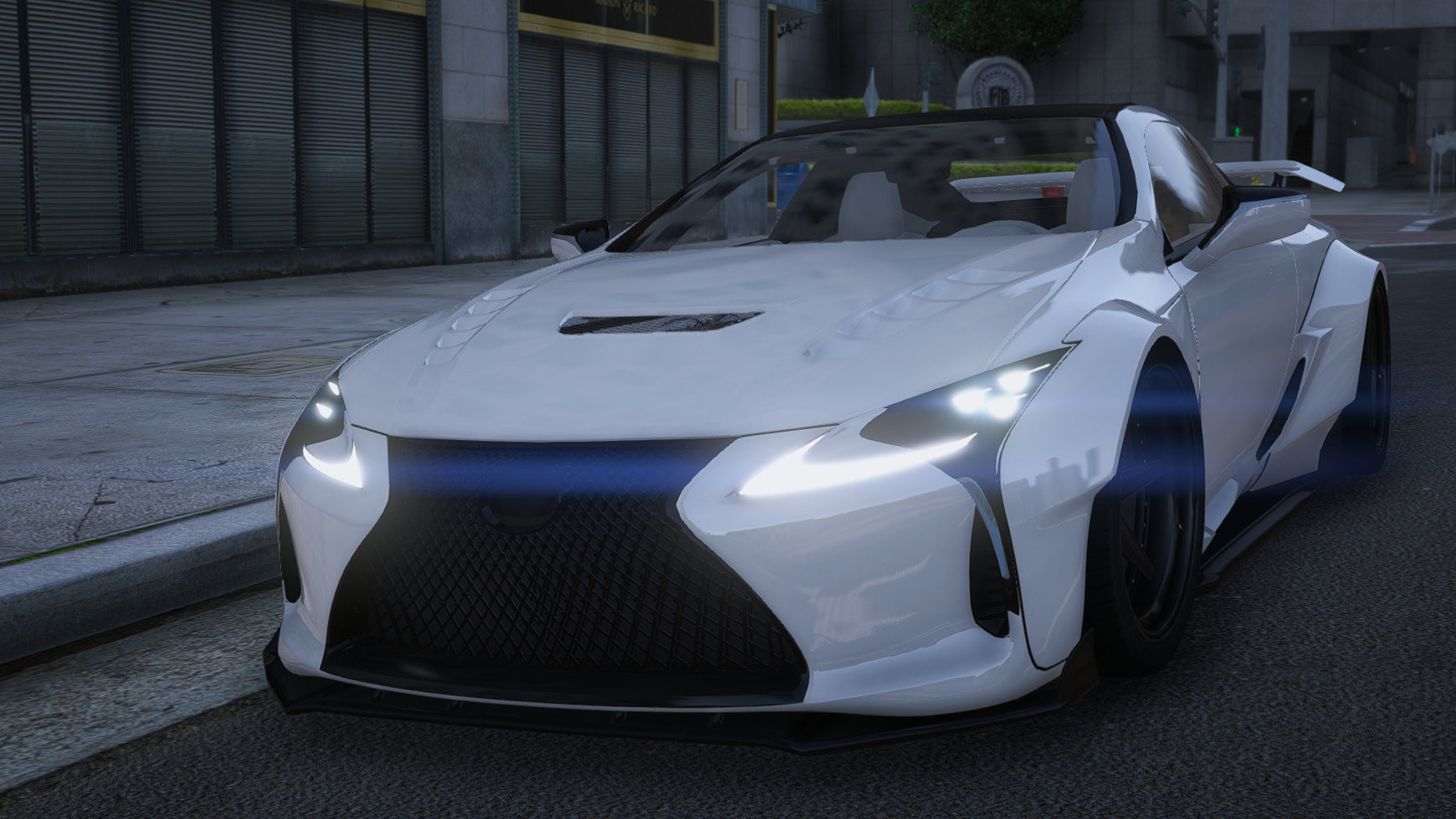 Lexus LC500 Widebody | Debadged | Tuning | Template