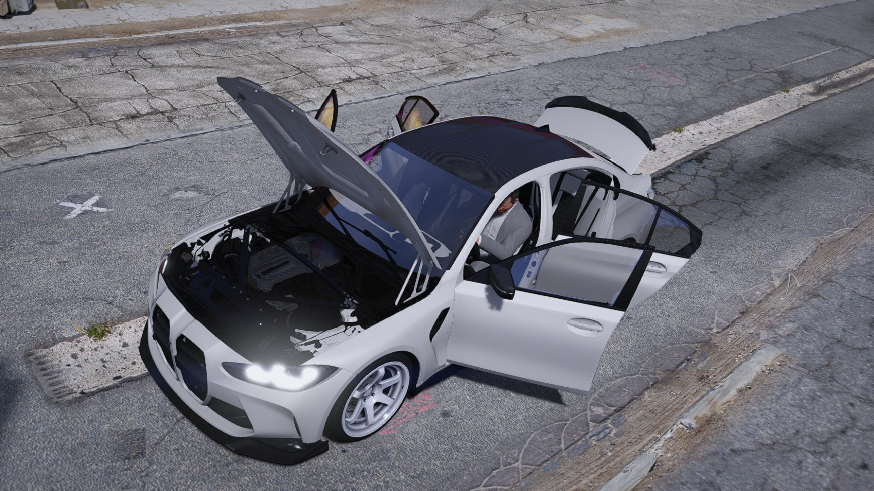 BMW M3 CS G80 2022 | Schäfchen-Style | Custom-Sound | Ohne Badges