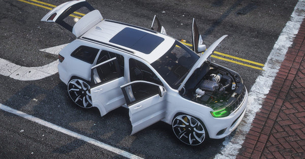 Jeep Grand Cherokee Trackhawk Donk | Ohne Abzeichen