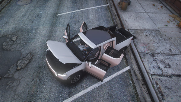 Rivian R1T 2022 | Ohne Emblem | Vorlage