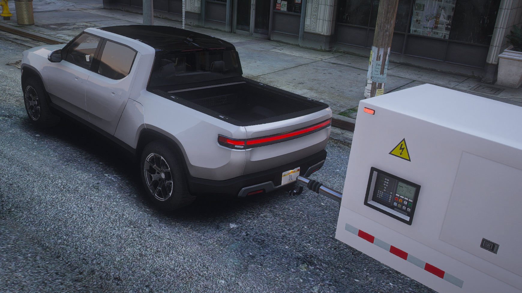 Rivian R1T 2022 | Ohne Emblem | Vorlage