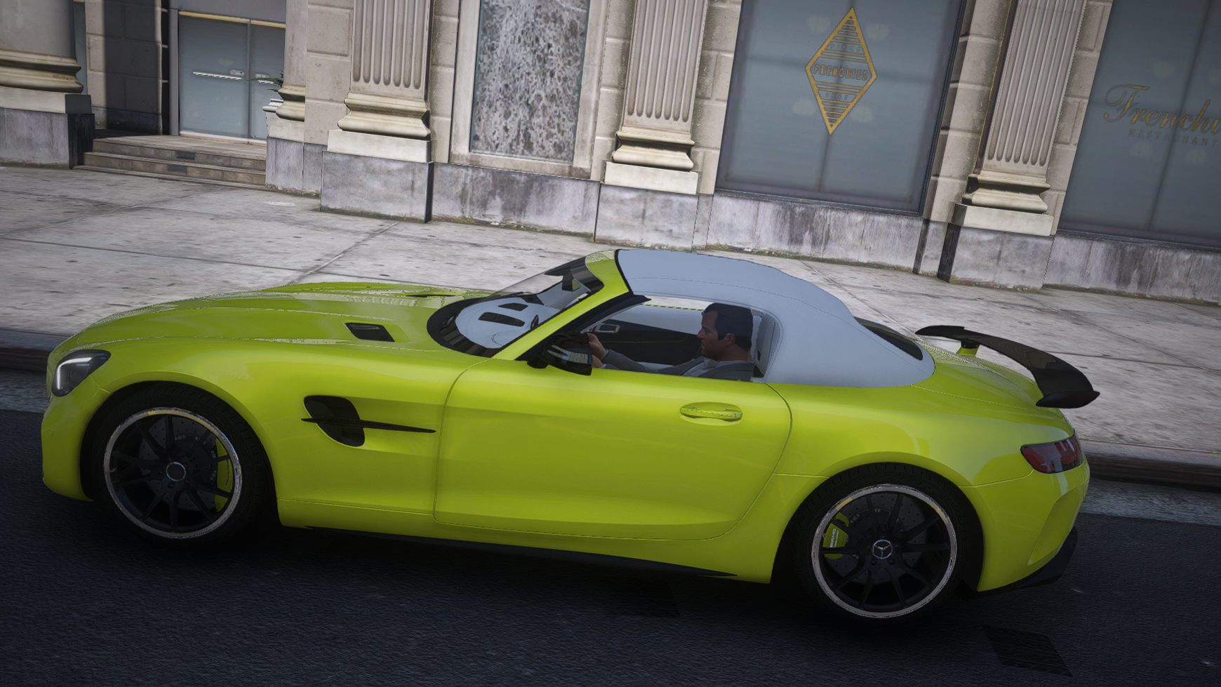 Mercedes-Benz AMG GT R Roadster 2020 | Debadged | Animated Roof