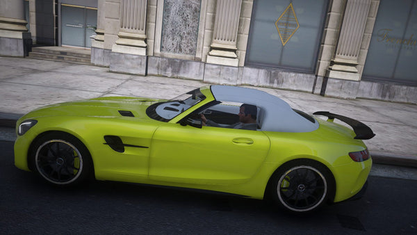 Mercedes-Benz AMG GT R Roadster 2020 | Debadged | Animated Roof