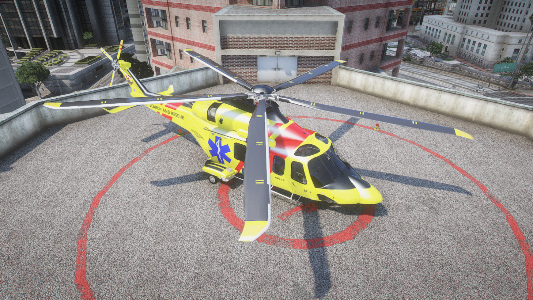 EMS Helicopter | Template