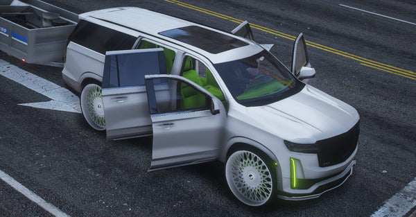 Cadillac Escalade Donk | Abzeichen entfernt