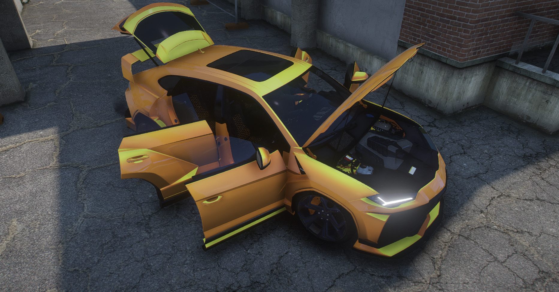 Lamborghini Urus Hycade | Ohne Emblem