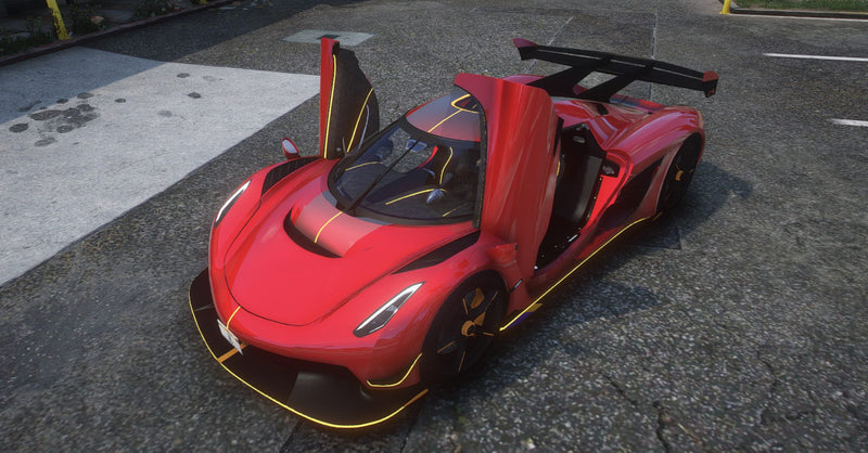 Koenigsegg Jesko 2021 | Animated | Debadged
