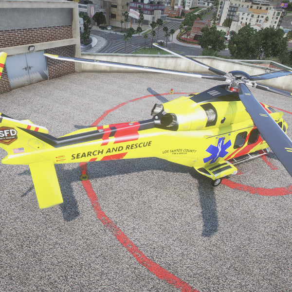 EMS Helicopter | Template