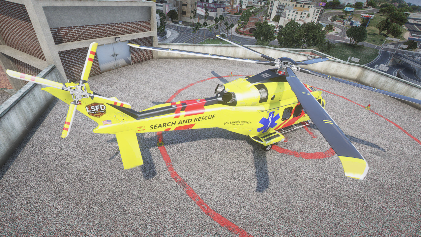 EMS Helicopter | Template