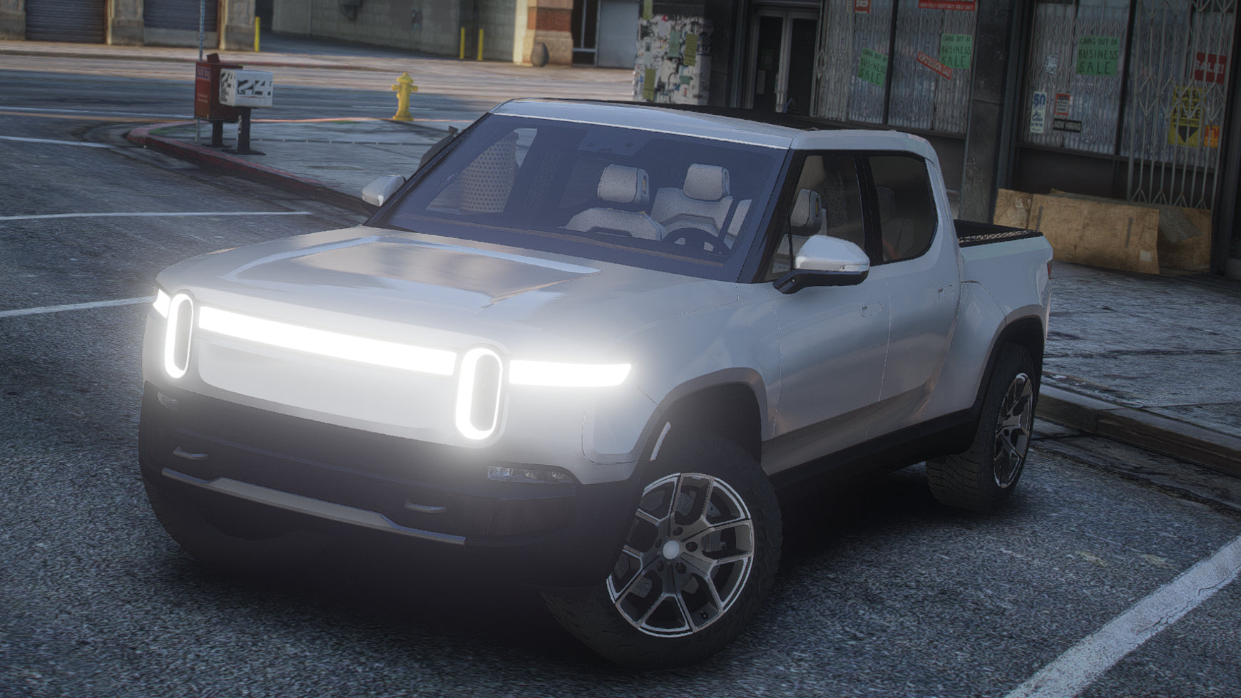 Rivian R1T 2022 | Ohne Emblem | Vorlage