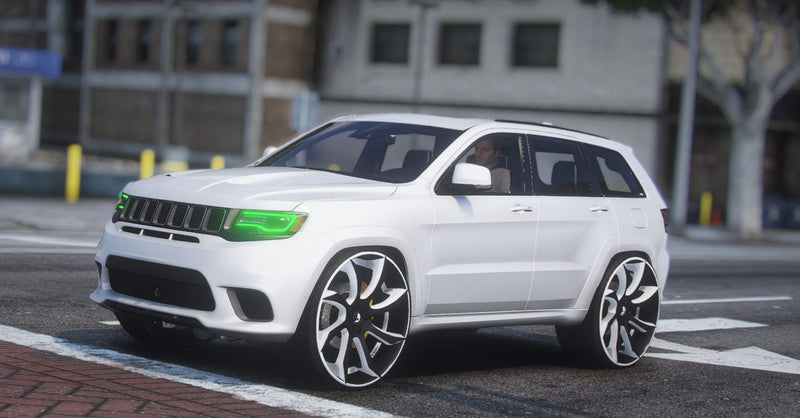 Jeep Grand Cherokee Trackhawk Donk | Ohne Abzeichen
