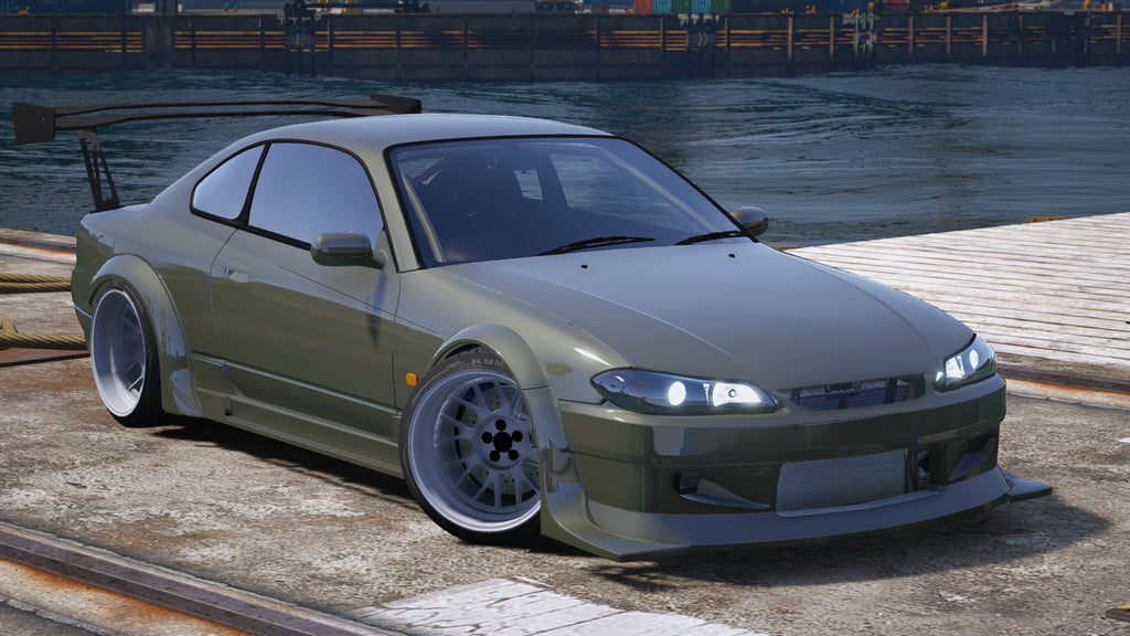 Nissan Silvia S15 Drift | Abzeichen entfernt