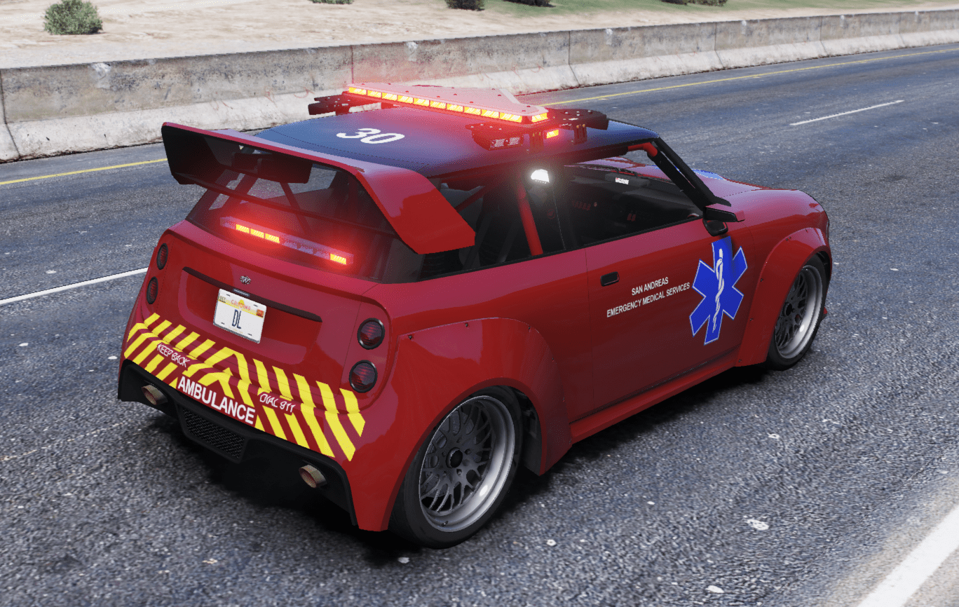FiveM Issi Sport Ambulance | Template - DigitalLatvia