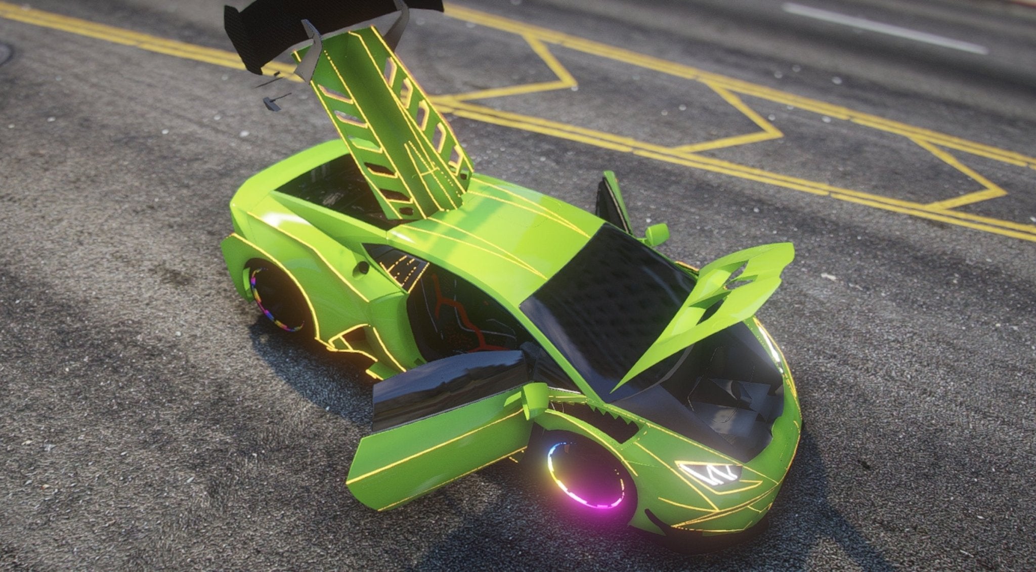 FiveM Lamborghini Huracan Animated | Debadged - DigitalLatvia