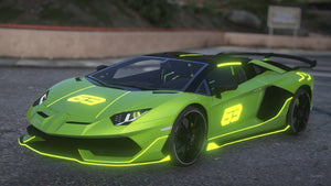 Lamborghini Aventador SVJAnimated | Debadged
