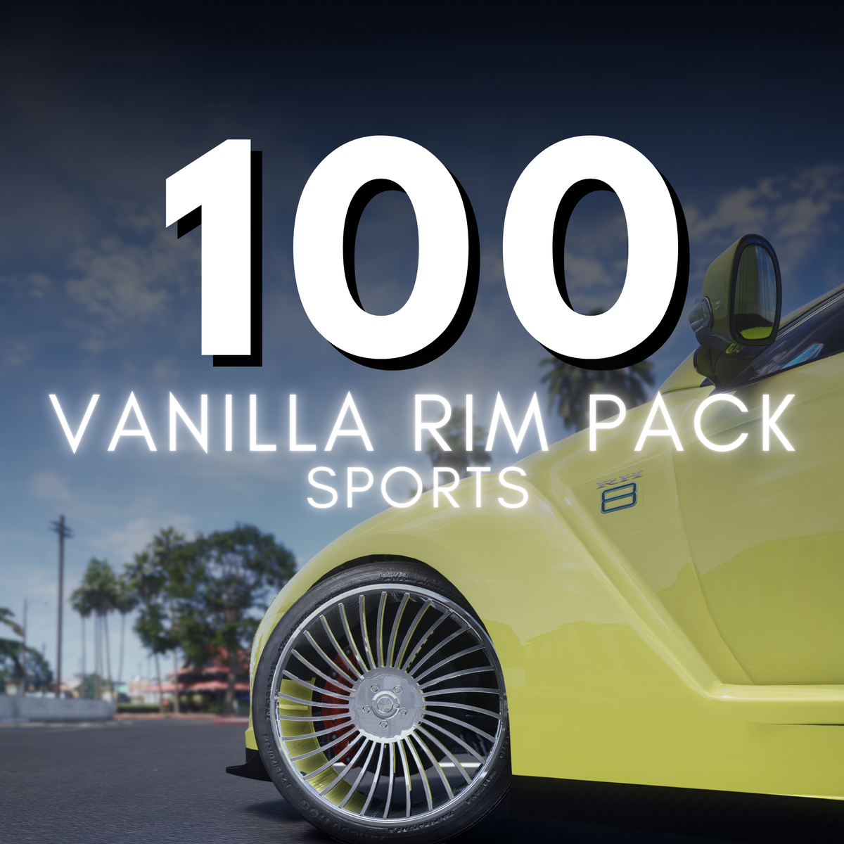Custom 100 Lore Friendly Sport Rims Pack