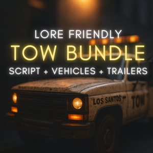 Tow Bundle Vanilla | Script + Vehicles + Trailers