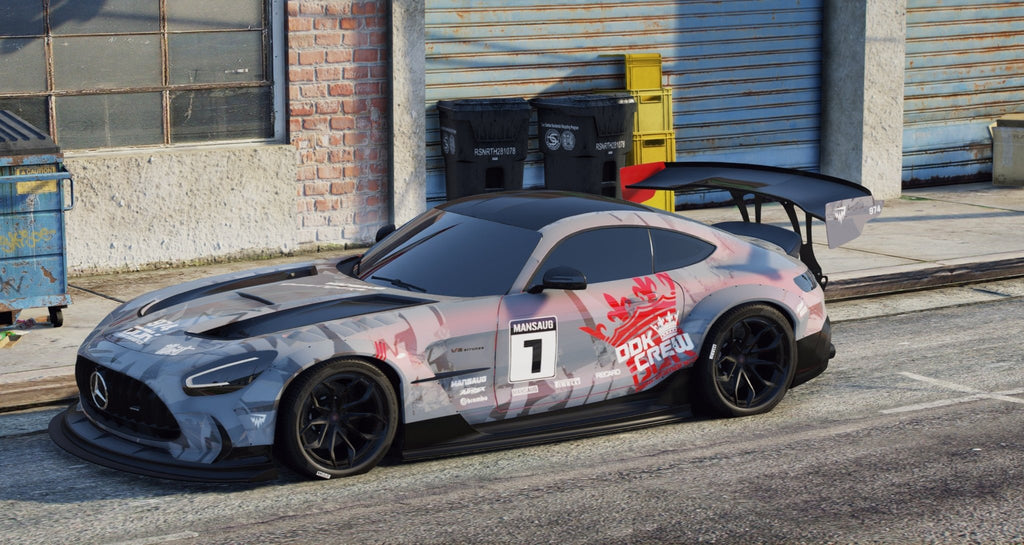 FiveM Mercedes AMG GT Mansaug - DigitalLatvia