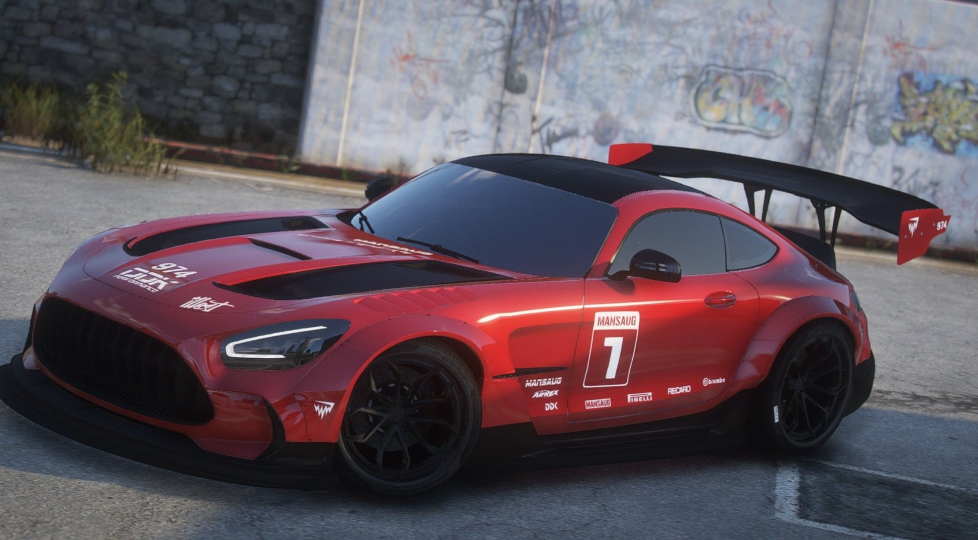 FiveM Mercedes AMG GT Mansaug | Debadged - DigitalLatvia